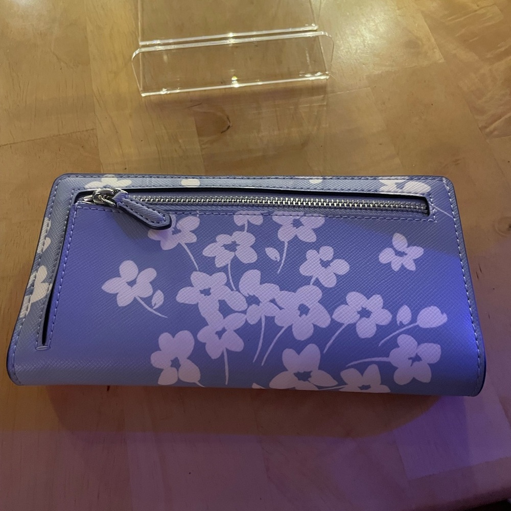 Kate Spade Blue Wallet (Dana Sweet) - Picture 2 of 4